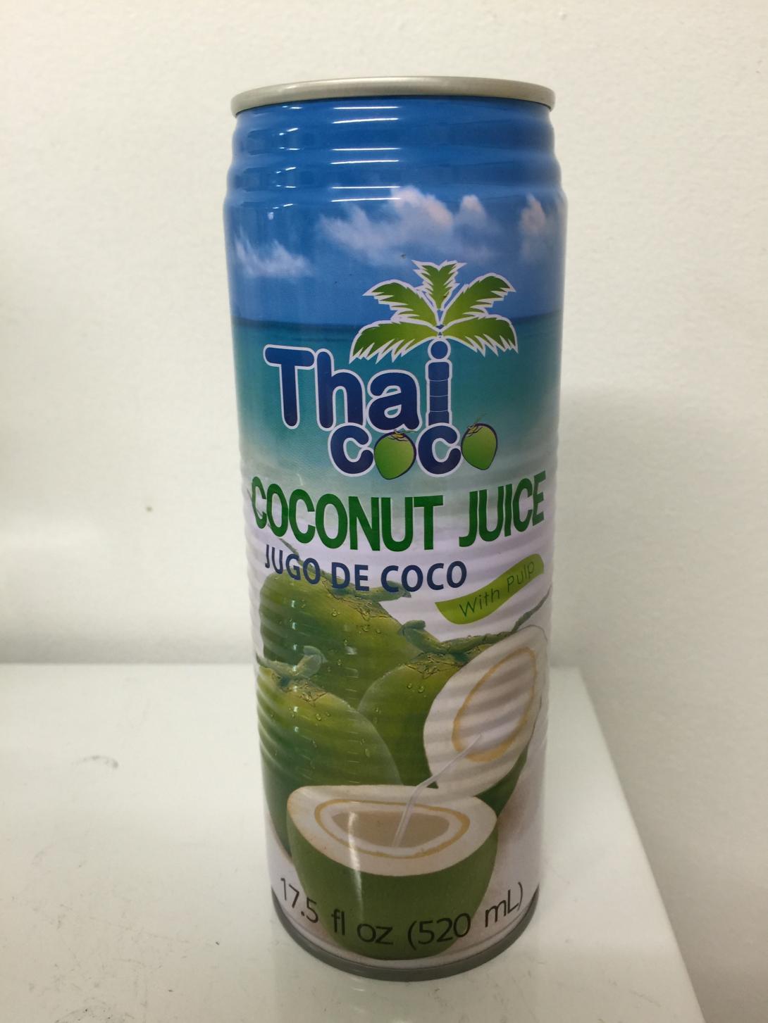 Yuvi Pty Ltd Thai Coco Coconut Juice with Pulp Product Safety Australia